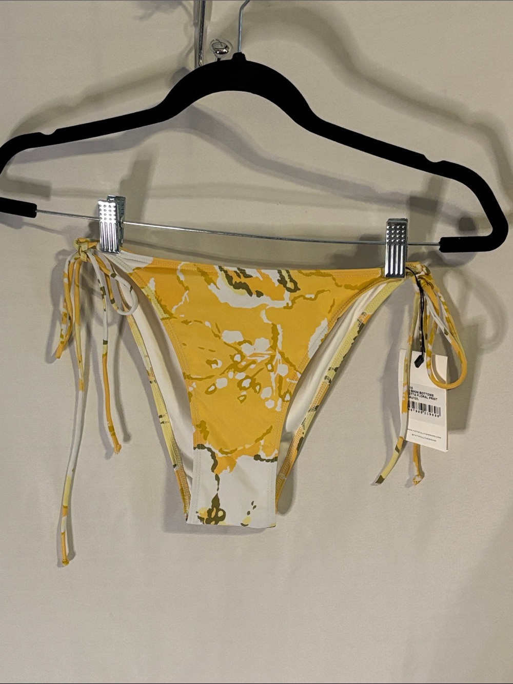 Faithful the Brand Nomi String Bikini Bottoms Loretta Floral 8 NWT Swim Suit